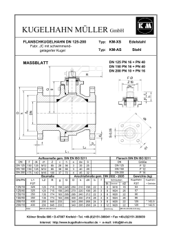 MAßBLATT - Kugelhahn Müller GmbH