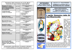 NOTIZIARIO 3 aprile - Seelsorgeeinheit Wipptal