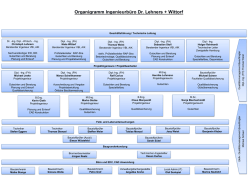 Team Organigramm - Ingenieurb&uuml;ro Dr. Lehners + Wittorf