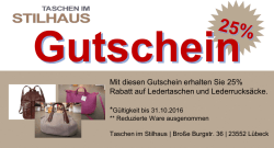 Gutschein - stilhaus