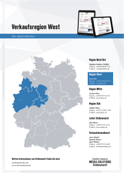 Region West - FAZ Media Solutions