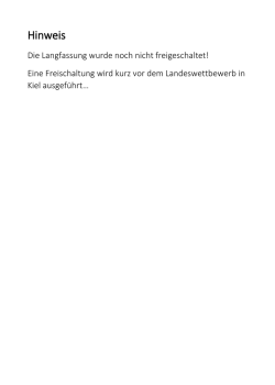 Hinweis