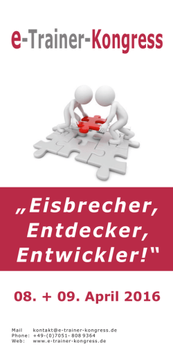 Kongress -Trainer
