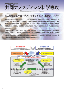 共同ナノメディシン科学専攻