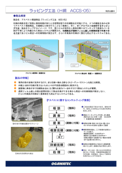 ラッピング工法（H鋼 ACCS-05）