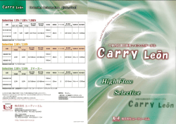 Carry Leōn （コアキシャルマイクロカテーテルシステム対応）