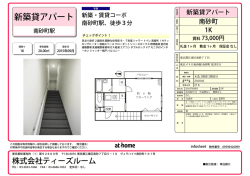 新築貸アパート - ティーズルーム