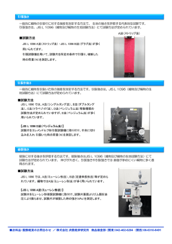 試験方法 試験方法 試験方法 試験方法