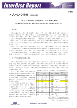 InterRisk Report Form(2010.7改定)
