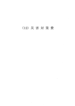 H26決算の概要14（災害対策費） [PDF:1338KB]