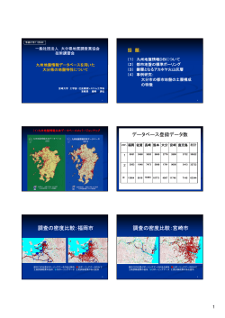 瀬崎先生講演資料 - 大分県地質調査業協会