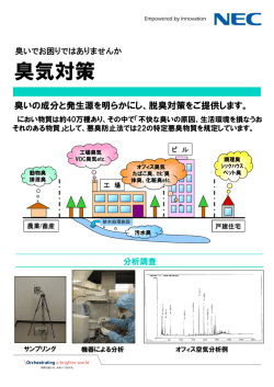 臭気対策ソリューション