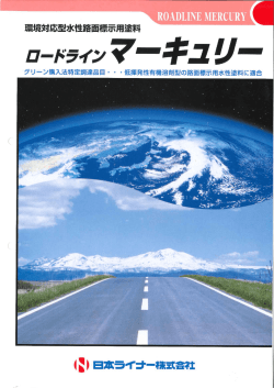 ロードラインマーキュリーカタログ