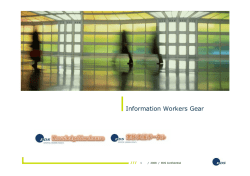 Information Workers Gear