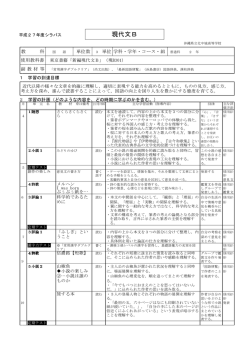 現代文B - 北中城高等学校