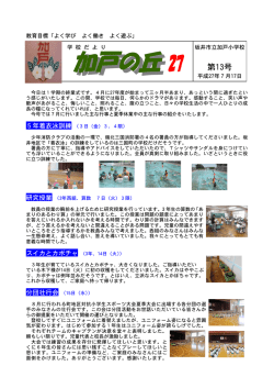加戸の丘27 第13号