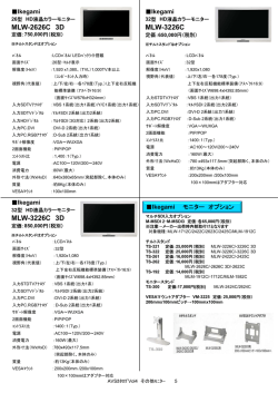 製品情報