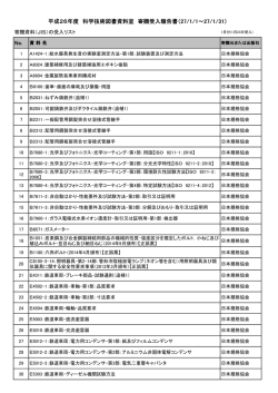 H27.1月JIS規格