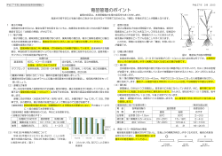 平成27年産米の栽培技術情報について