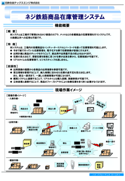 ネジ鉄筋商品在庫管理システム
