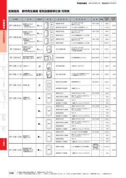 配線器具・都市再生機構仕様対照品 （PDF：646KB）