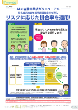 リスクに応じた掛金率を適用!