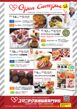 オープンキャンパスのチラシはこちら