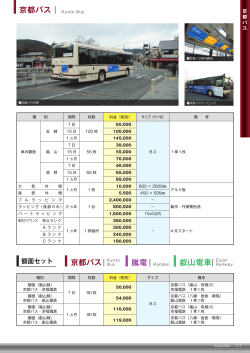 京都バス Kyoto Bus 京都バス 嵐電 叡山電車