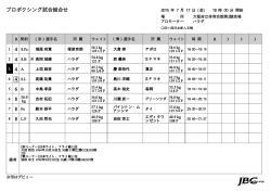 JAPAN BOXING COMMISSION