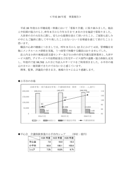 H26年度 事業報告