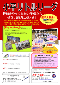 選手募集詳細はこちら