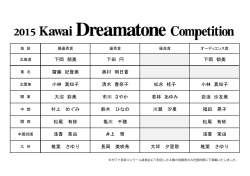 下岡 郁美 下田 円 下岡 郁美 齋藤 妃登美 奥村