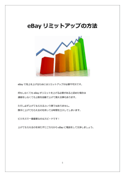 eBay リミットアップの方法