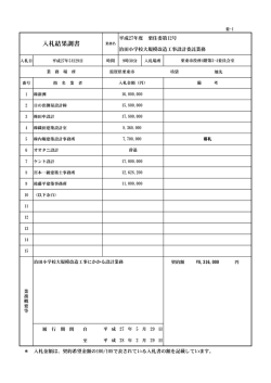 栗住委第12号 治田小学校大規模改造工事設計委託業務（PDF