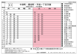 桑田町・水尾方面循環