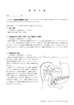（EUS） 説明文書 - 広島大学 第一外科