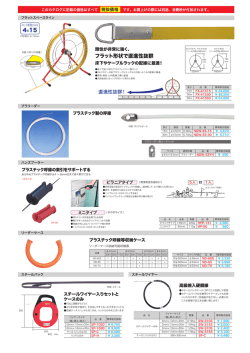 フラット形状で直進性抜群