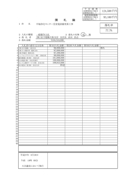 公開用開札録(H27.8.20)本番用