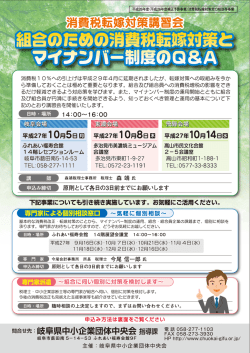 一・組谷の「めの滞費税転嫁文藻策と