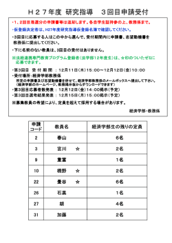 受付について