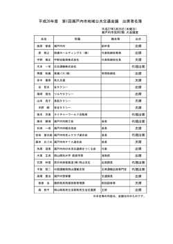 出席委員名簿（PDF：89.2KB）