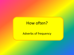 How often? - Japanese Teaching Ideas