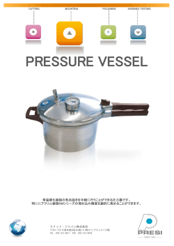 PRESSURE VESSEL 加圧器