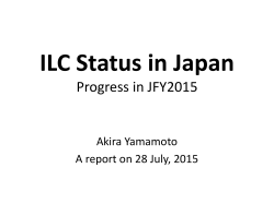ILC-Status-Japan
