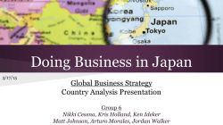 Doing Business in Japan