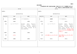 別紙 6 新旧対照表 【外国貿易等に関する統計基本通達（昭和 59 年 10