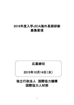 募集要項（PDF/368KB）