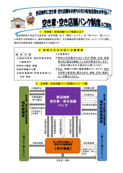 資料2野辺地町空き家・空き店舗バンク制度