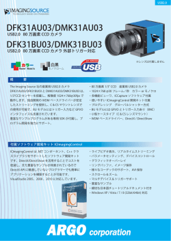 DFK31AU03/DMK31AU03 DFK31BU03/DMK31BU03