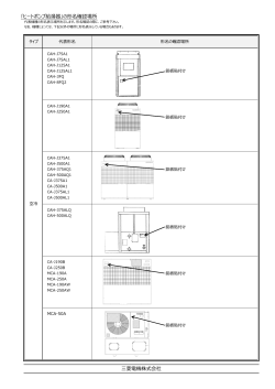 ｢ヒートポンプ給湯器｣の形名確認場所 三菱電機株式会社